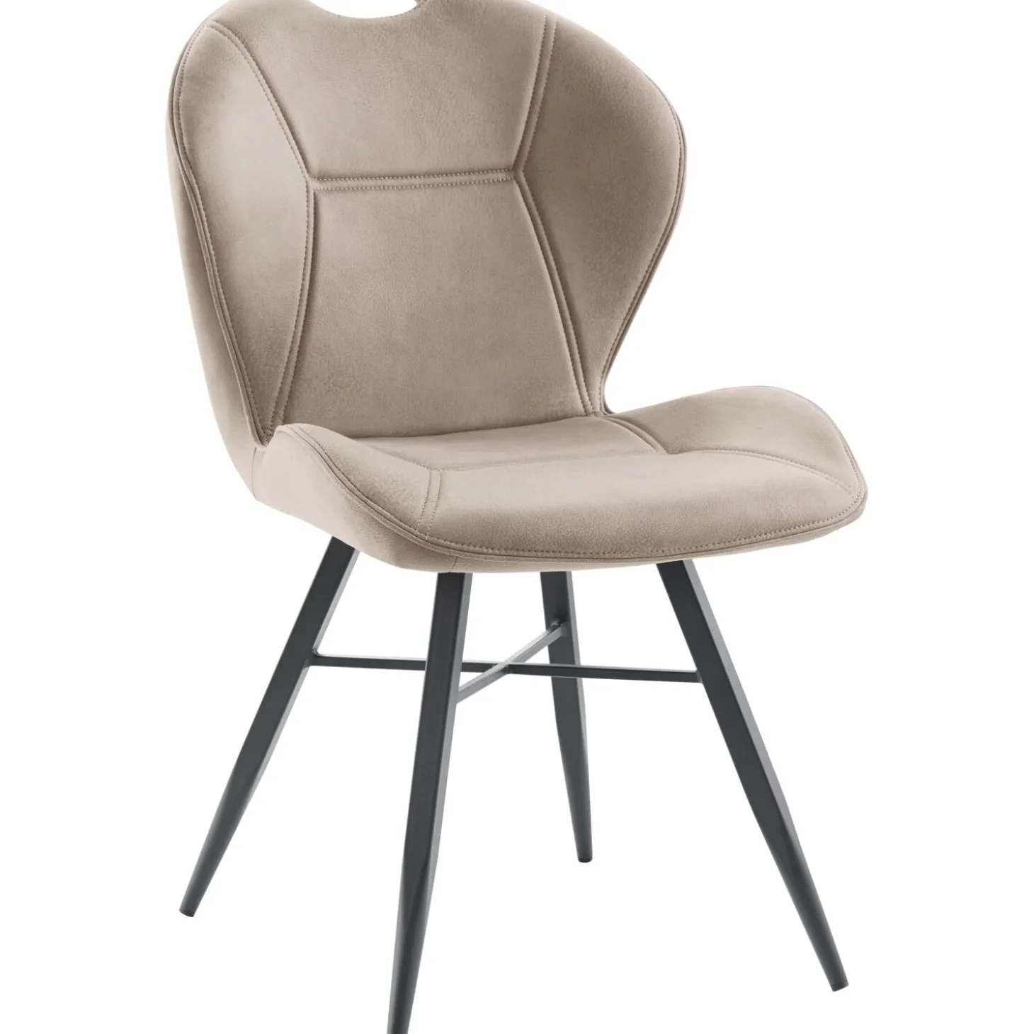 Eetkamerstoel Loana Microvezel beige