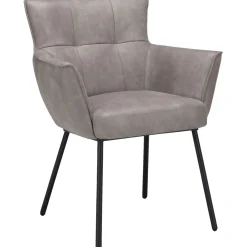 Eetkamerstoel Novile Microleder beige