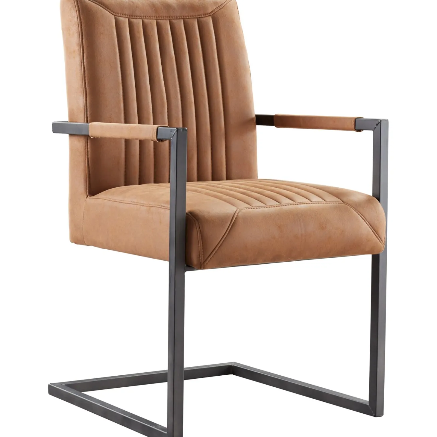 Eetkamerstoel Parantino Met armleuning cognac