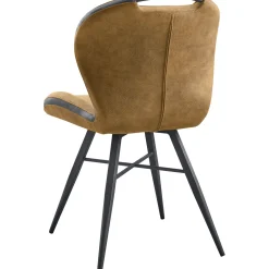 Eetkamerstoel Tantini Microvezel cognac