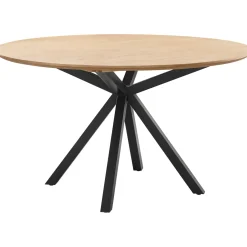 Eettafel Belvio Rond 140 light oak fineer