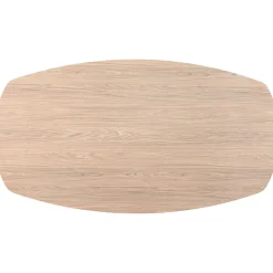 Eettafel Mascaro 275x130 cm Deens ovaal misty oak
