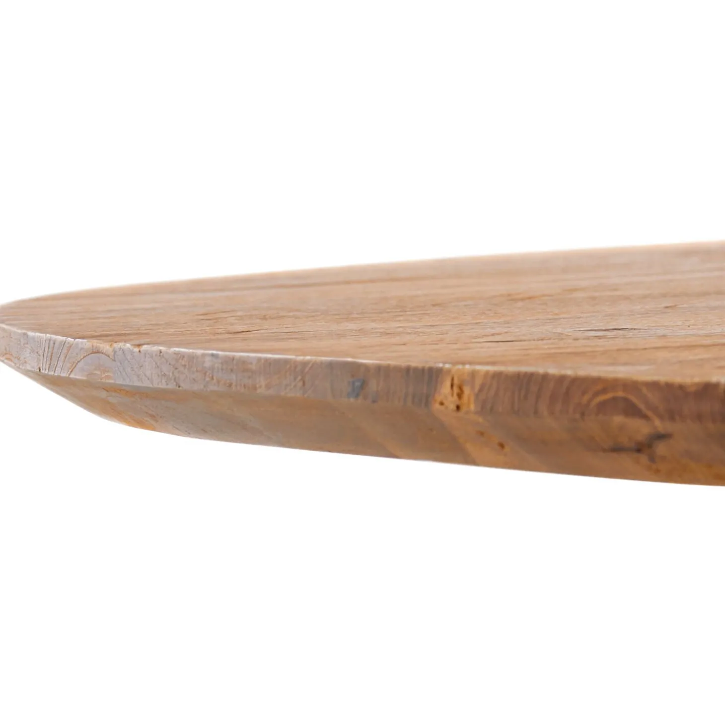 Eettafel Romaro Teakhout 150 cm rond mix rough