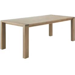 Eettafel Valvola 190x95 acaciahout smoked brown