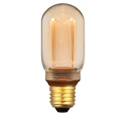 E27 Ledlamp Illumi Amber 3,5 Watt 4 cm peer
