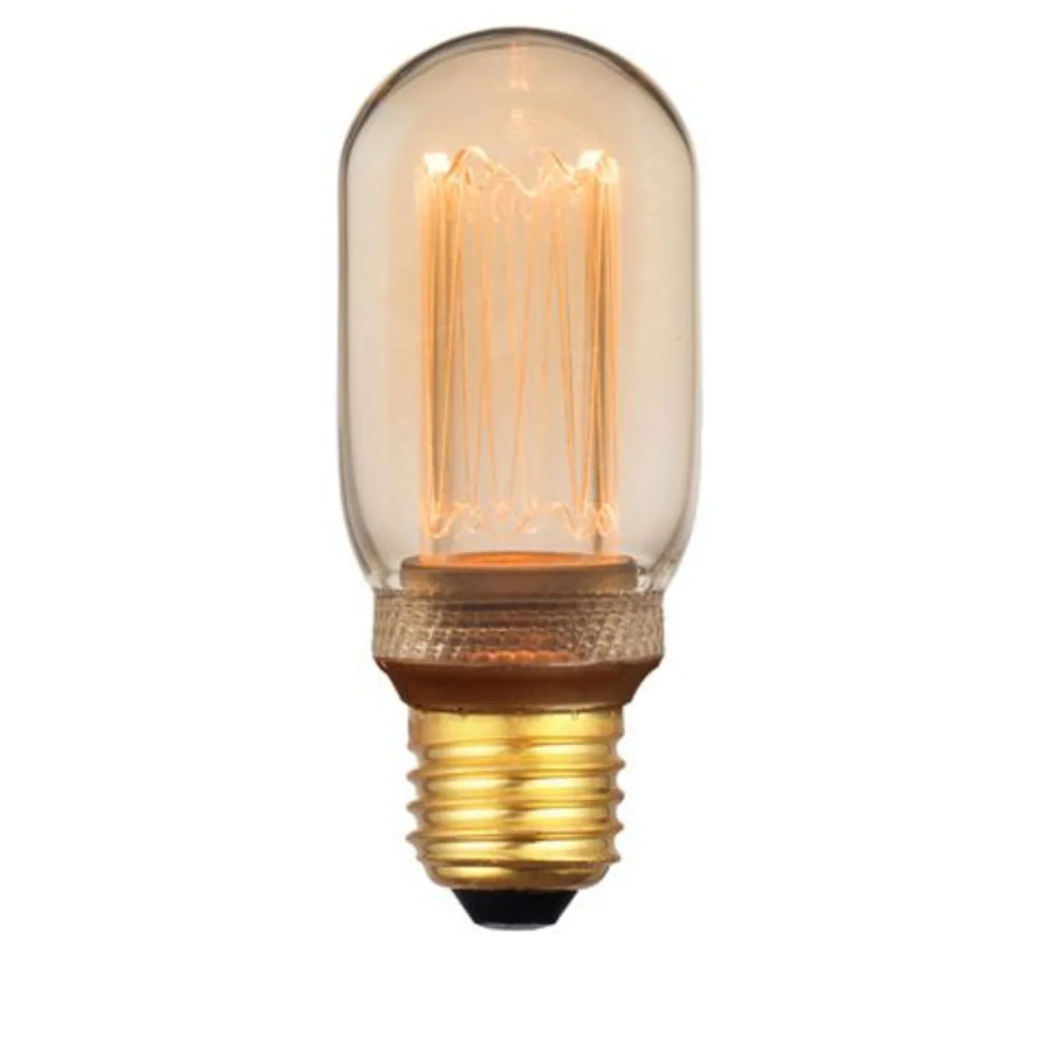 E27 Ledlamp Illumi Amber 3,5 Watt 4 cm peer