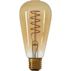 E27 Ledlamp Luce Amber 4 Watt 6,5 cm hoekig
