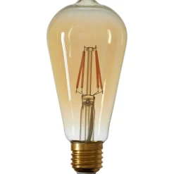 E27 Ledlamp Luce Amber 4 Watt 6,4 cm hoekig