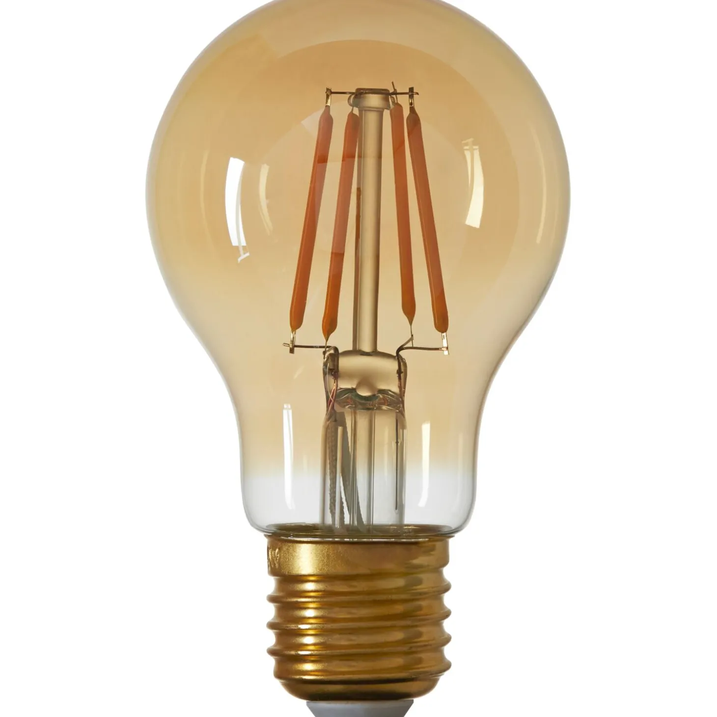 E27 Ledlamp Luce Amber 4 Watt 6 cm kogel