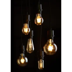 E27 Ledlamp Luce Amber 4 Watt 9,5 cm kogel