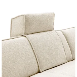 Elementenbank links Baricci Ecru breed premium comfort