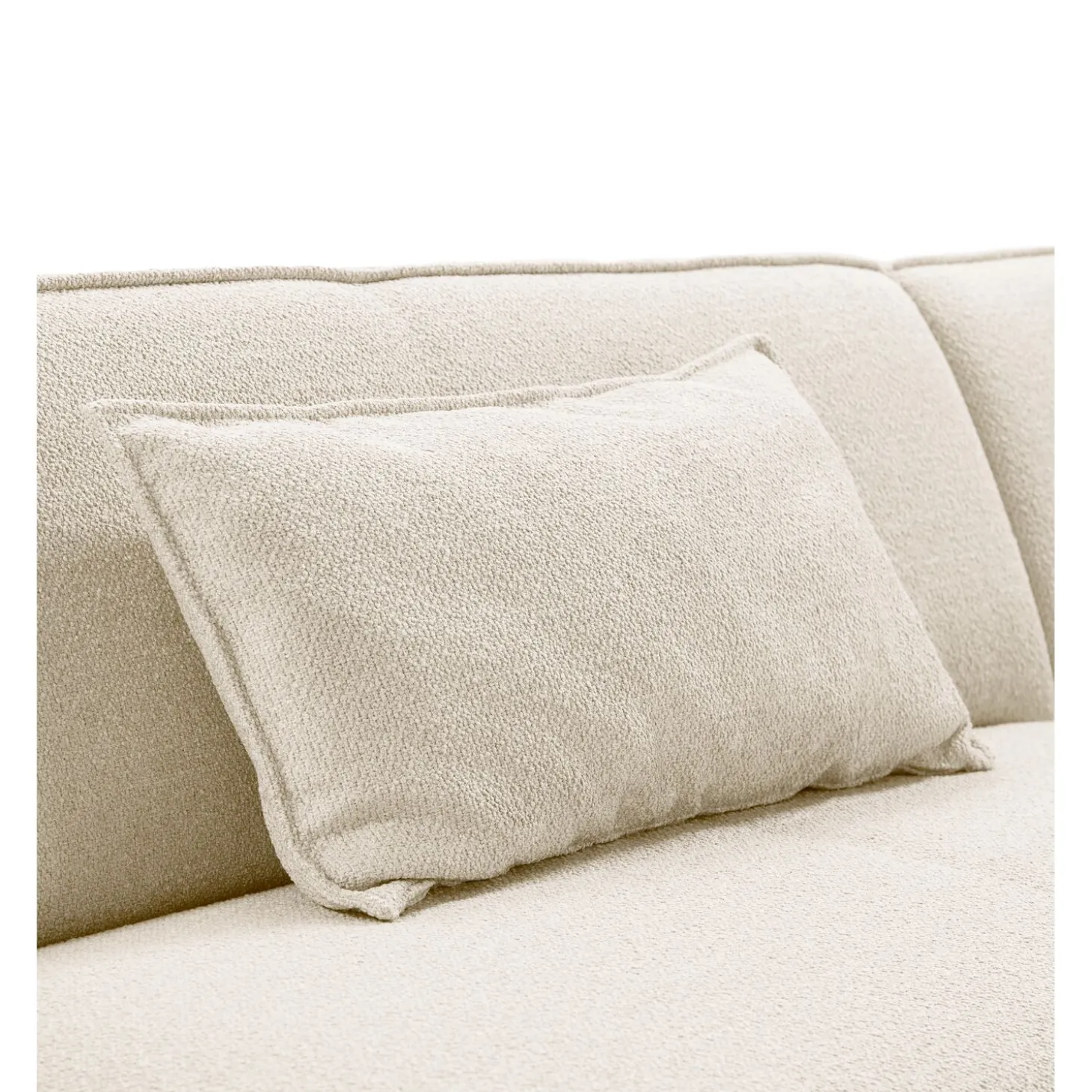 Elementenbank links Baricci Ecru breed premium comfort