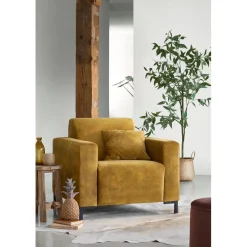 Fauteuil ALPA HR-schuim gold