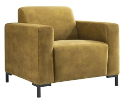 Fauteuil ALPA Polyether zitting gold
