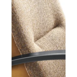 Fauteuil Metal Caramel bronze