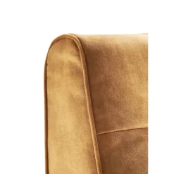 Fauteuil Metal Cognac