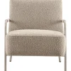 Fauteuil Posano Bouclé beige