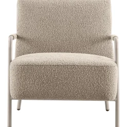 Fauteuil Posano Bouclé beige