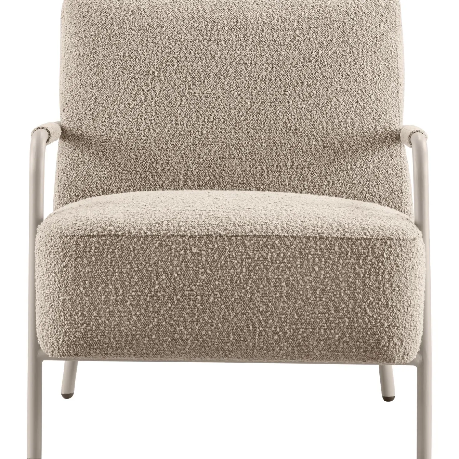 Fauteuil Posano Bouclé beige