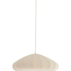 Hanglamp Cantilupo S wit linnen 1-lichts