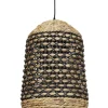 Hanglamp CAPENA Naturel zwart 58x37,5 cm
