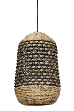 Hanglamp CAPENA Naturel zwart 58x37,5 cm