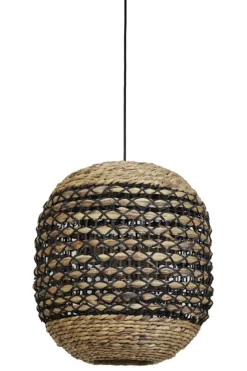 Hanglamp CAPENA Naturel zwart 47x42 cm