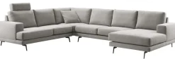Hoekbank links Acante Grijs supreme comfort