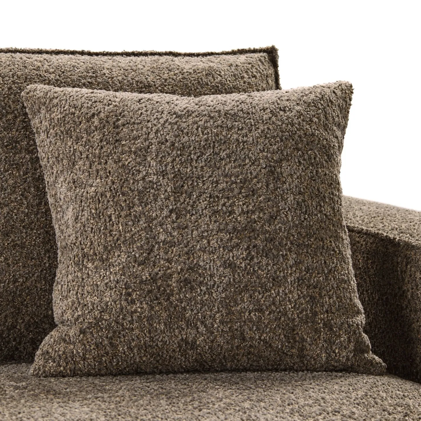 Hoekbank links Andelo Bruin premium comfort