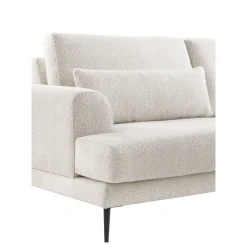 Hoekbank links Ansio Beige basic comfort