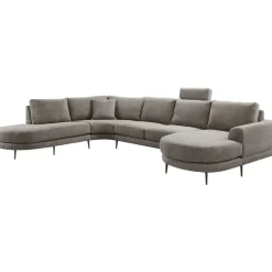 Hoekbank links Aziri Taupe supreme comfort
