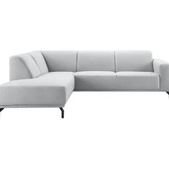 Hoekbank links Bellanti Lichtgrijs basic comfort