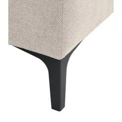 Hoekbank Links Fabria Beige basic comfort