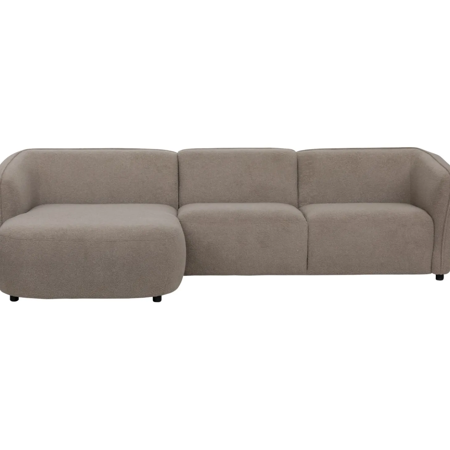 Hoekbank links Lavanga Taupe basic comfort