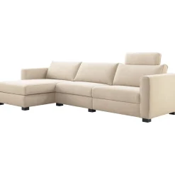 Hoekbank links Licato Naturel relaxfunctie premium comfort