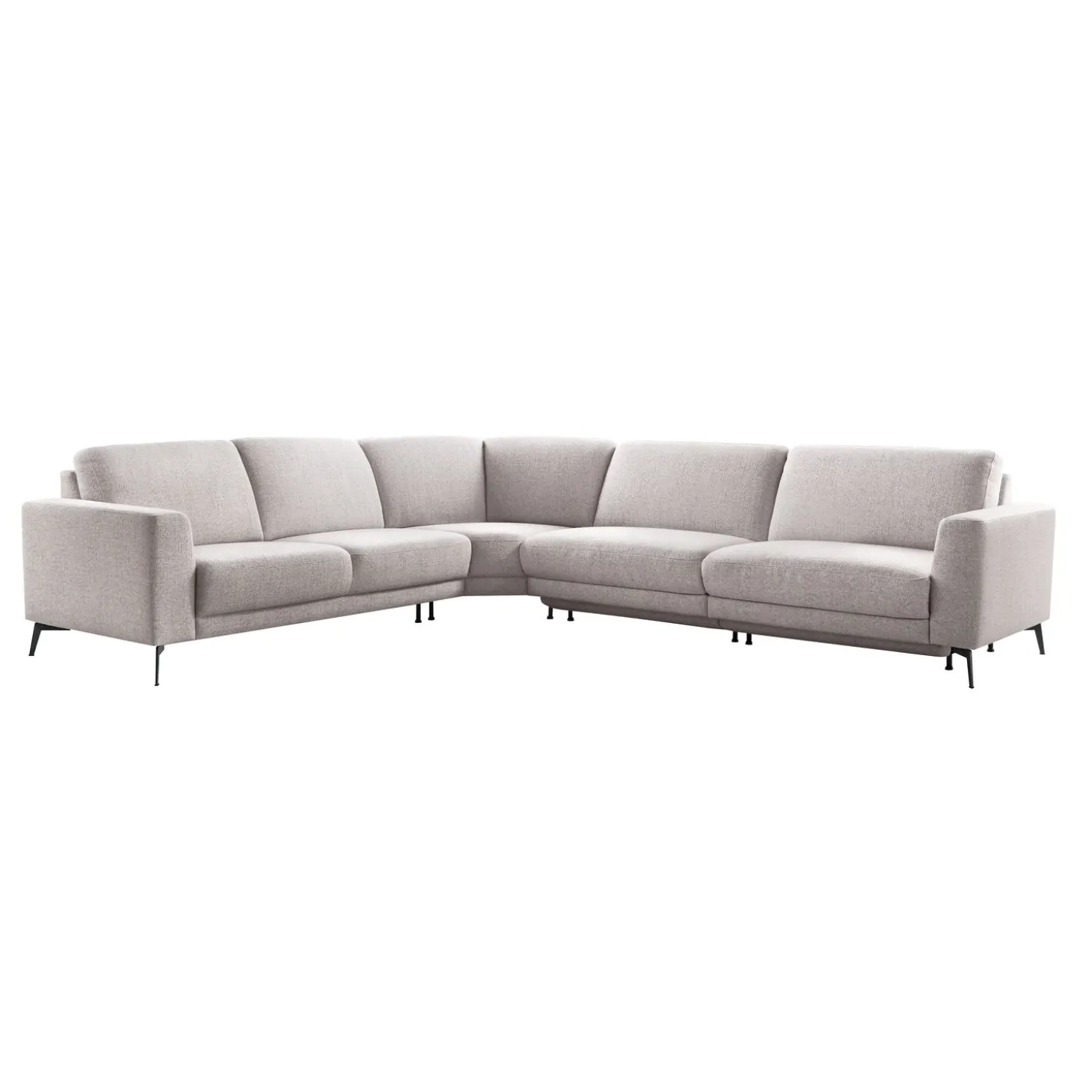 Hoekbank links Moscato Lichtgrijs excellent comfort