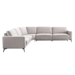 Hoekbank links Moscato Lichtgrijs excellent comfort