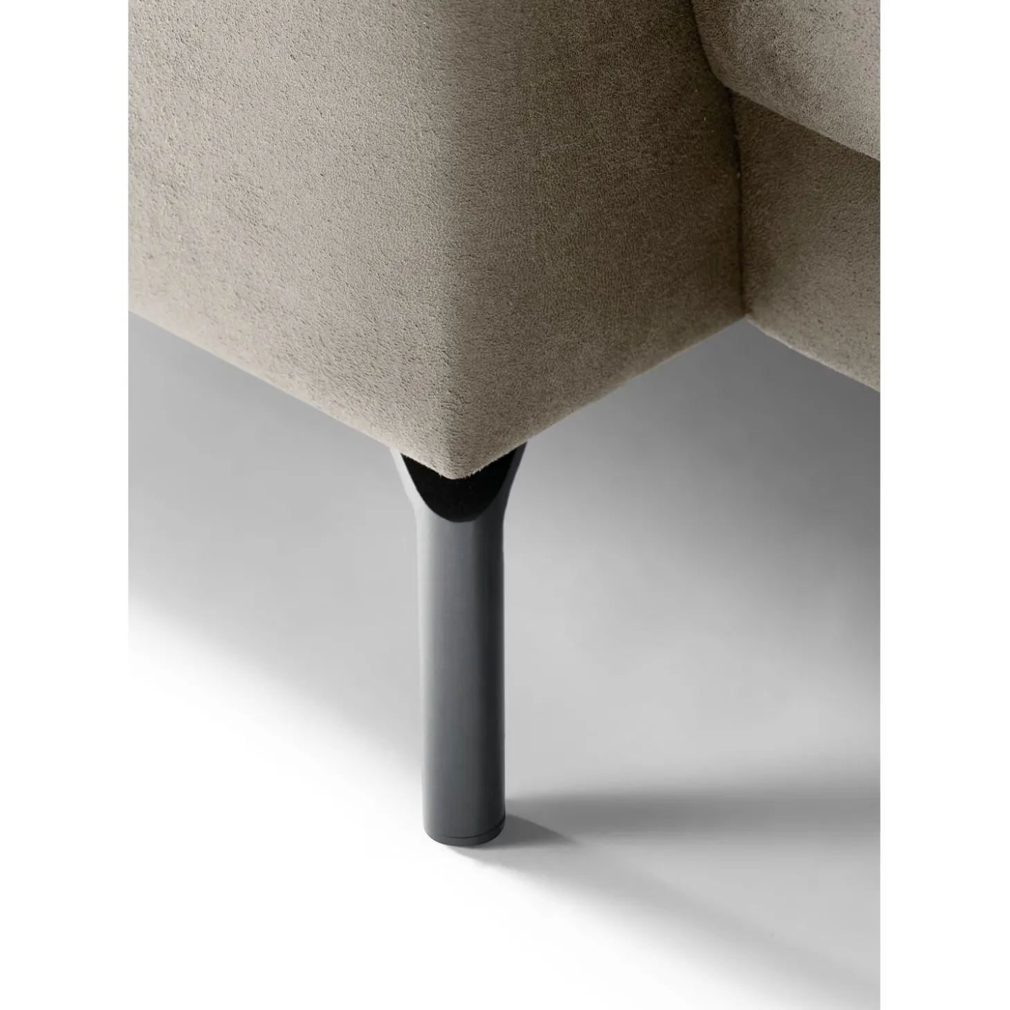 Hoekbank links Moscato Traagschuim beige relaxfunctie