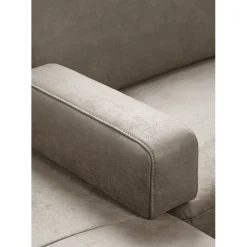 Hoekbank links Moscato Traagschuim beige relaxfunctie