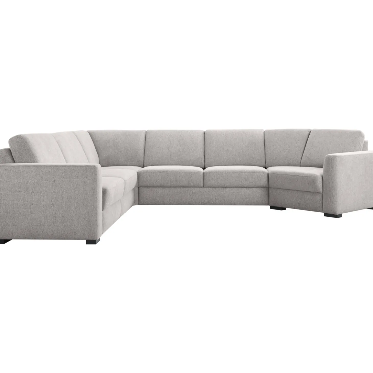 Hoekbank links Muscolo Grijs relaxfunctie premium comfort