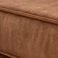 Hoekbank links Pomonte Velvet bruin premium comfort