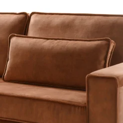 Hoekbank links Pomonte Velvet bruin premium comfort