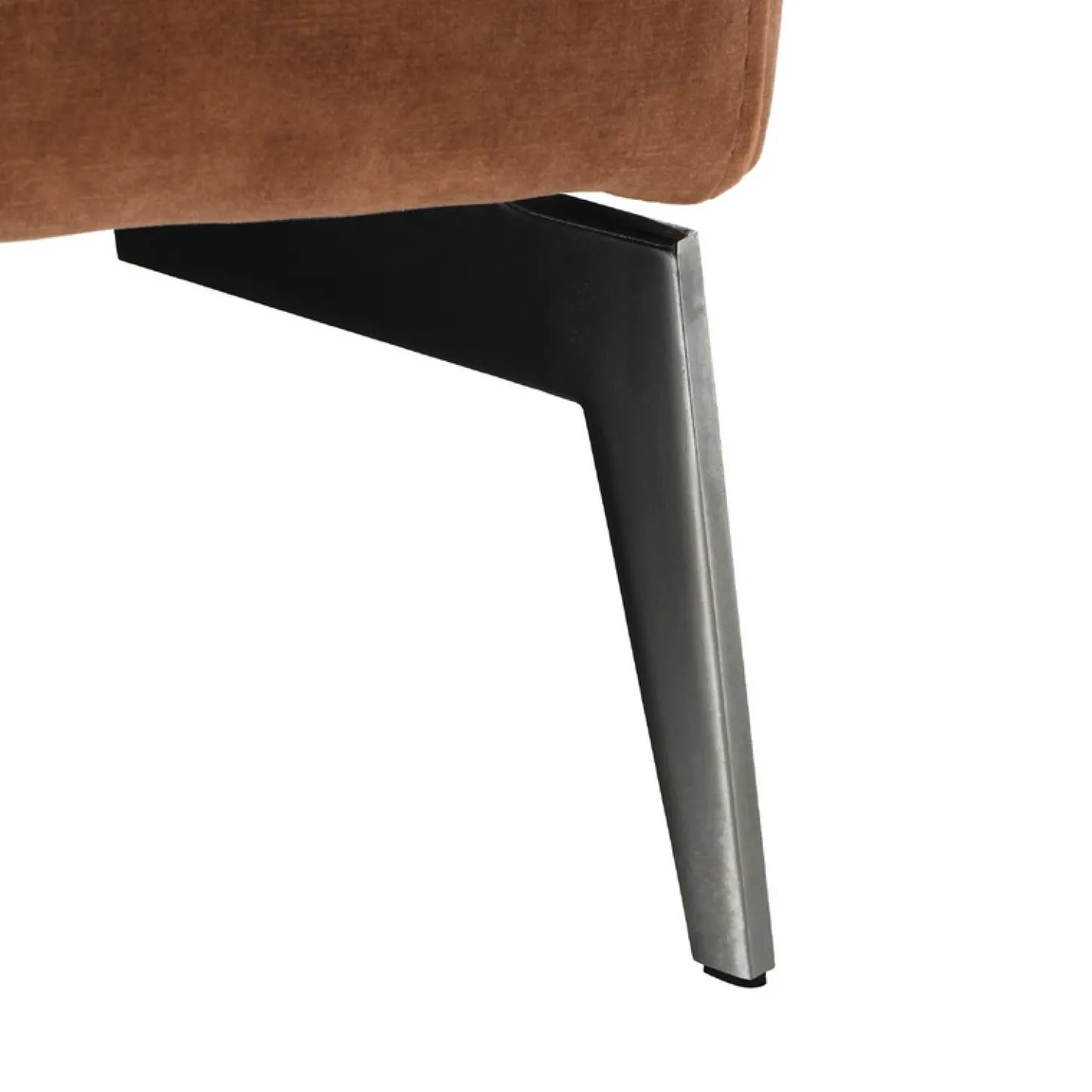 Hoekbank links Pomonte Velvet bruin premium comfort