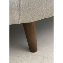 Hoekbank links Tilde Bouclé grijsbeige basic comfort