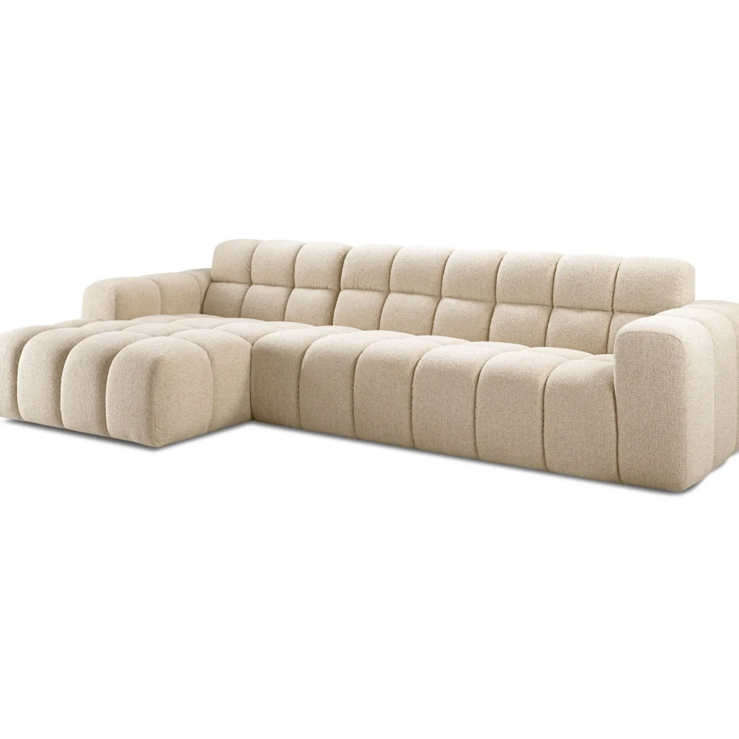 Hoekbank links Tirato Beige premium comfort