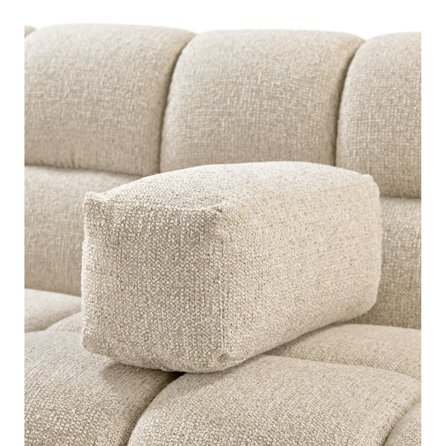 Hoekbank links Tirato Beige premium comfort