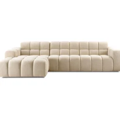 Hoekbank links Tirato Beige premium comfort