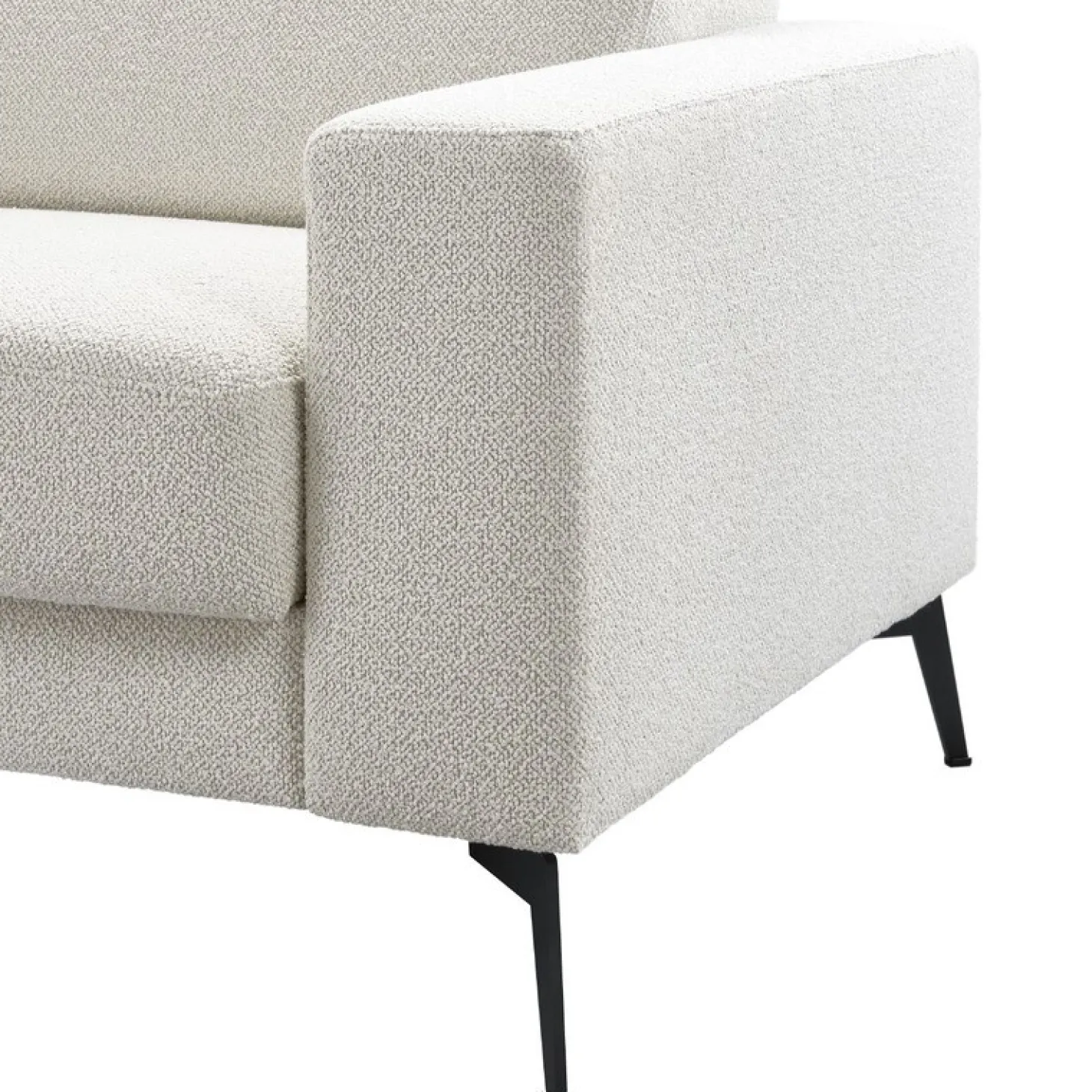 Hoekbank links Tusari Beige basic comfort