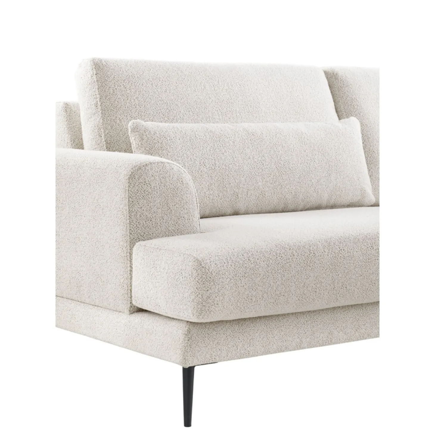 Hoekbank rechts Ansio Beige premium comfort