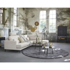 Hoekbank rechts Ansio Beige premium comfort